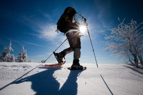 snowshoes