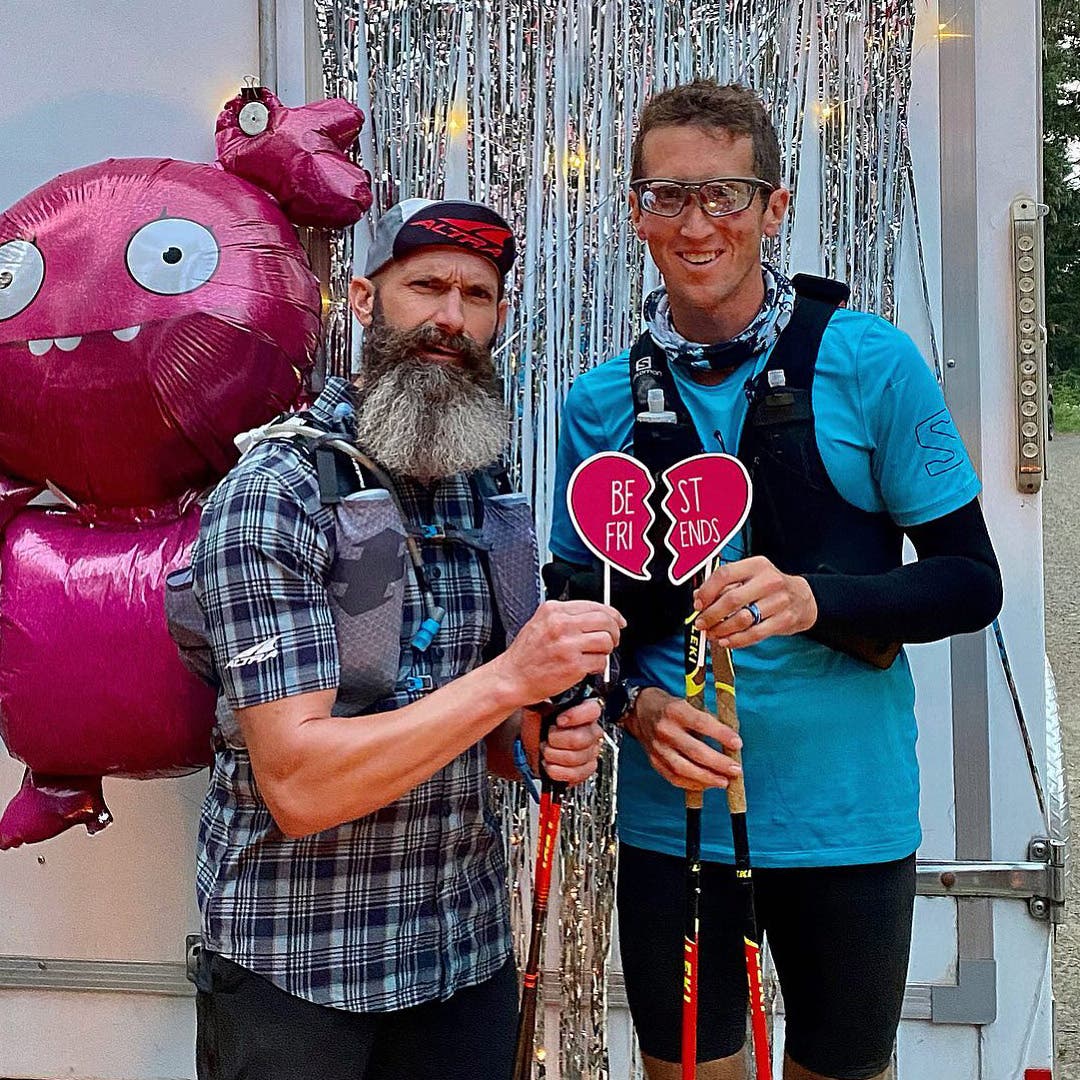 Best Friend Athletes Mike McKnight and Ben Light. Best Friend Athletes Mike McKnight and Ben Light.