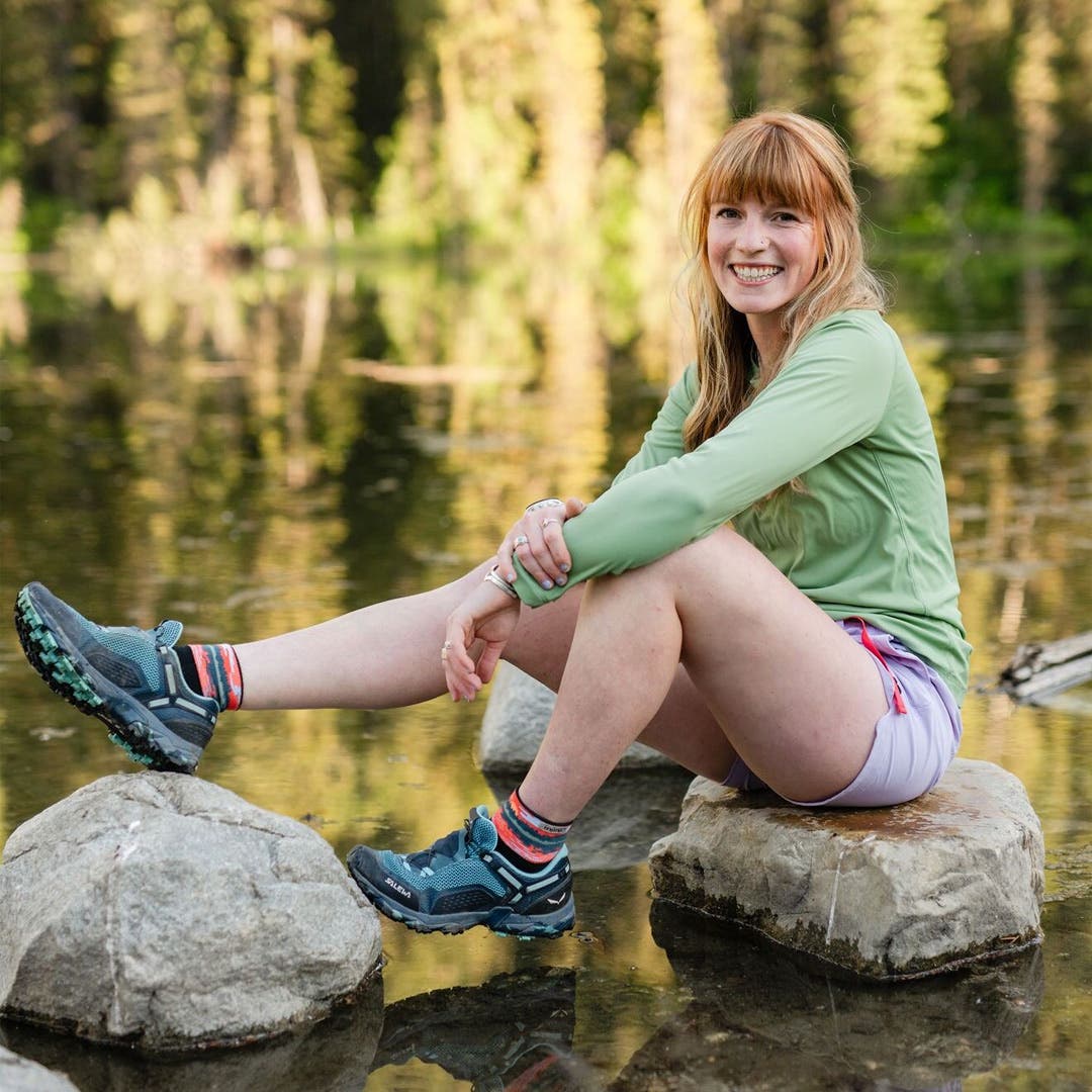 Creator of the Boundary Water collection Katie Cooney.