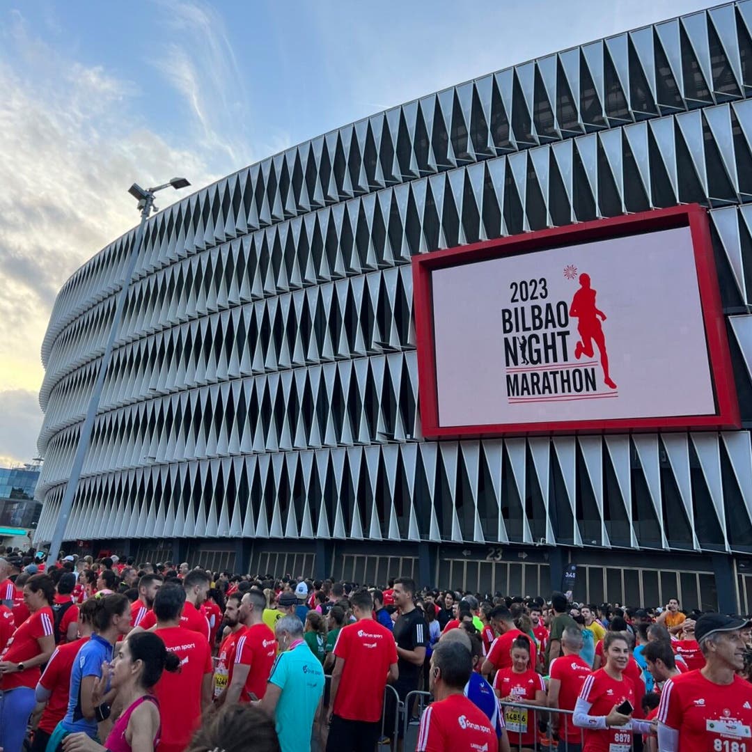 Bilbao Night Marathon Starting Line