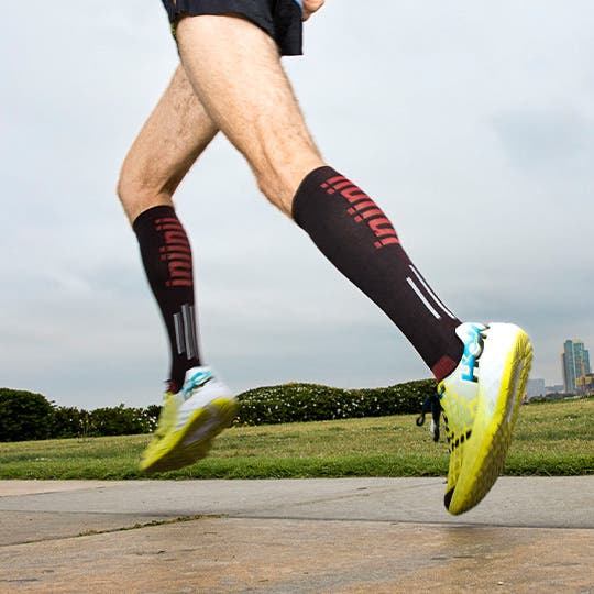 Compression Calf Toesock in Black