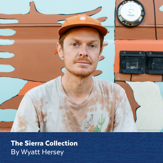 Wyatt Hersey, artist of the Sierra collection.