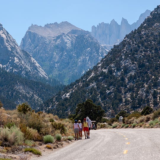 The Mountain Ranges of Badwater 135