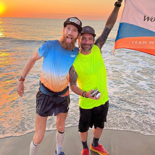 Mike Wardian and full time crew member, Eric Bellz. Mike Wardian and full time crew member, Eric Bellz.