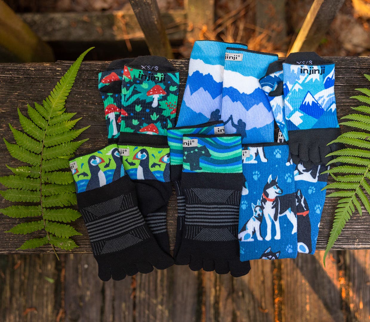 Alaska Collection Socks laying flat