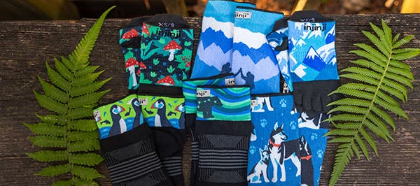 Alaska Collection Socks laying flat