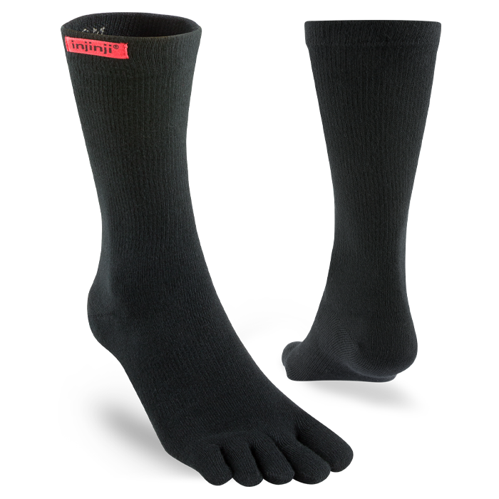 Injinji Sport Original Weight Crew toesocks.