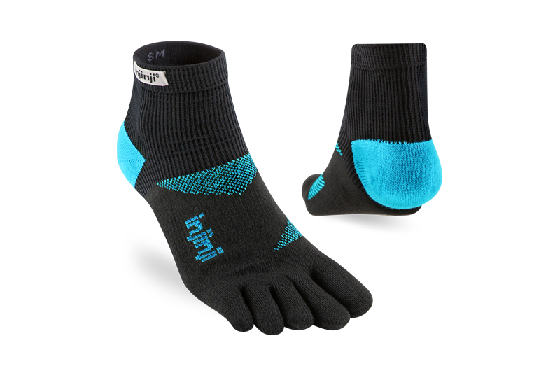 Injinji Trainer Mini-Crew toesocks in Scuba