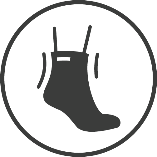 Ankle Coverage Icon