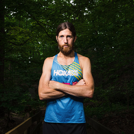Team Injinji's Mike Wardian Team Injinji's Mike Wardian